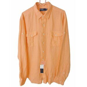 Polo by Ralph Lauren Men's Orange Shirt